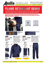 ABBIGLIAMENTO FLAME RETARDANT DENIM